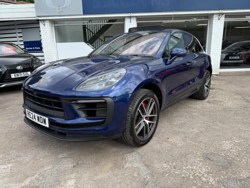 Porsche Macan S Pdk Sunroof - 1 Owner- 360 Camera - Bose - 2 Blue