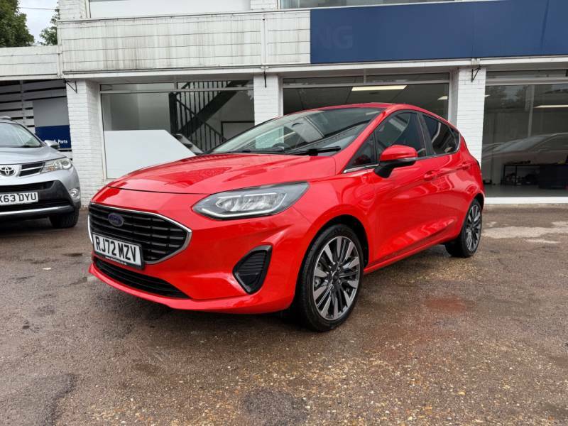Ford Fiesta 1.0 Ecoboost Titanium X - Owner - Fsh - Car Pl Red