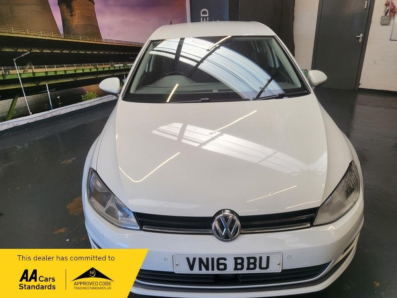 Volkswagen Golf Match Edition Tdi Bmt VN16BBU White #3