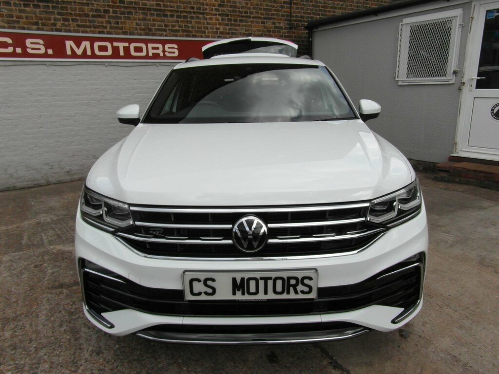 Volkswagen Tiguan 1.5 Tsi R-line Dsg Euro 6 Ss EF22WPL White #2