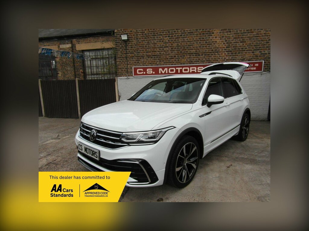 Volkswagen Tiguan 1.5 Tsi R-line Dsg Euro 6 Ss White