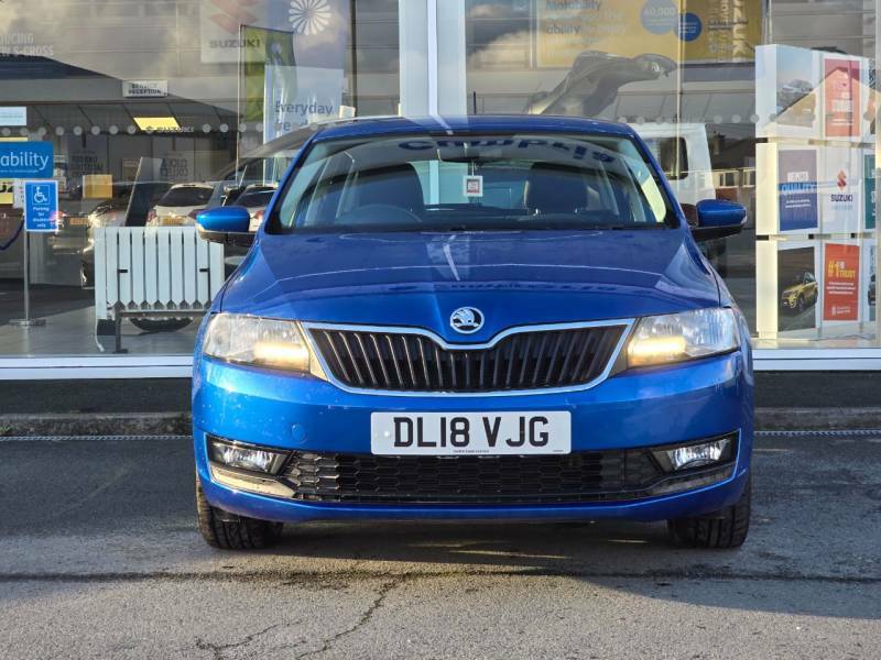 Skoda Rapid Spaceback 1.0 Tsi 110 Se Tech - 2018 18 Blue #3