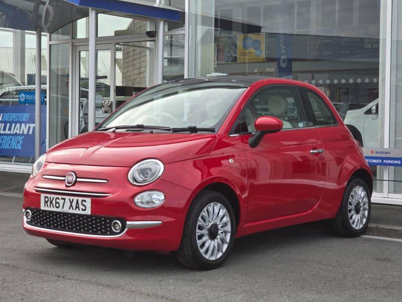 Fiat 500 1.2 Lounge - 2017 67 RK67XAS Red #4