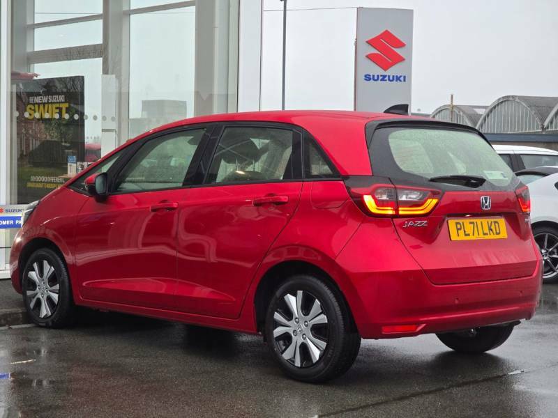 Honda Jazz 1.5 I-mmd Hybrid Sr Ecvt - 2021 71 PL71LKD Red #5