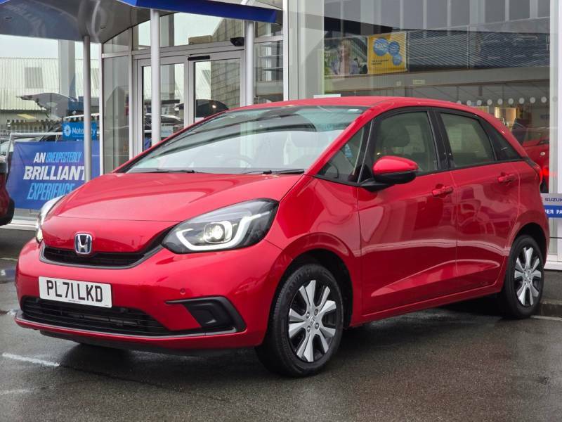 Honda Jazz 1.5 I-mmd Hybrid Sr Ecvt - 2021 71 PL71LKD Red #4