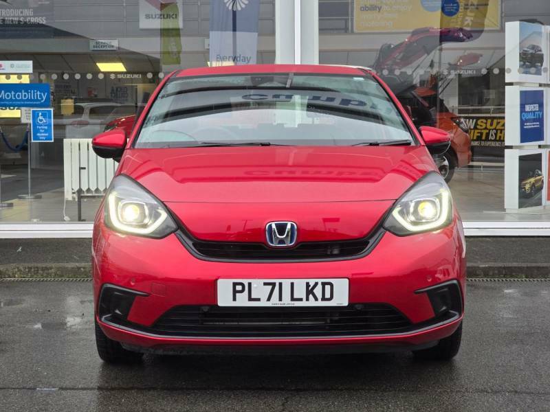 Honda Jazz 1.5 I-mmd Hybrid Sr Ecvt - 2021 71 PL71LKD Red #3