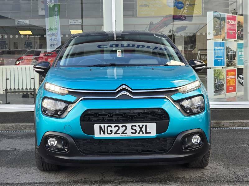 Citroen C3 1.2 Puretech Shine Plus - 2022 22 NG22SXL Blue #3