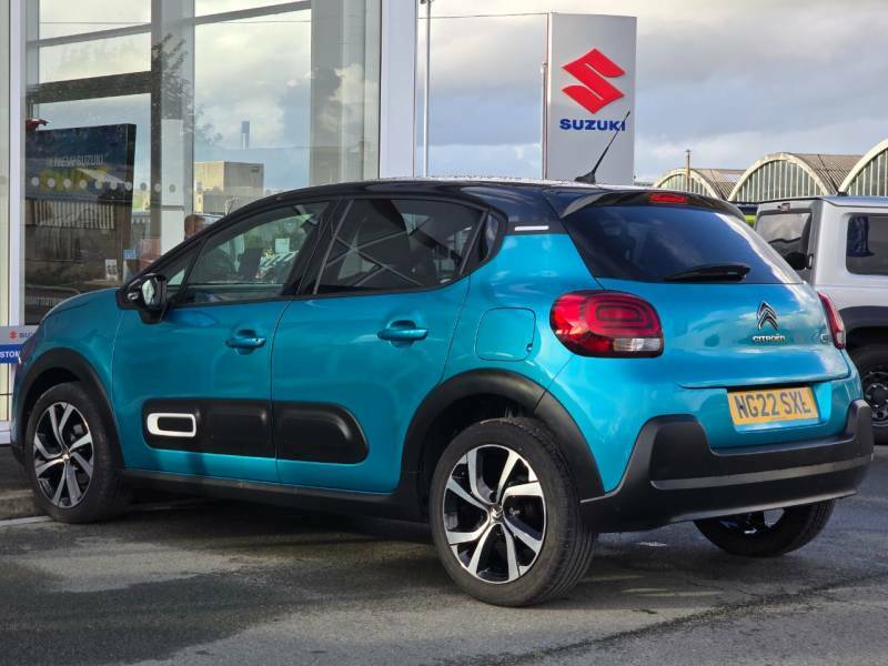 Citroen C3 1.2 Puretech Shine Plus - 2022 22 NG22SXL Blue #5