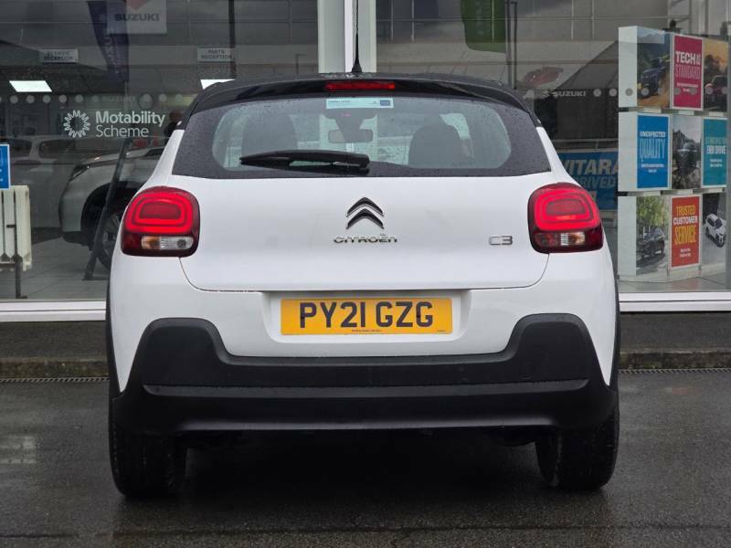 Citroen C3 1.2 Puretech 110 Shine - 2021 21 PY21GZG White #6