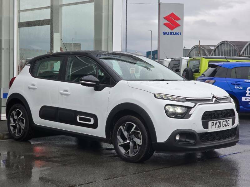 Citroen C3 1.2 Puretech 110 Shine - 2021 21 PY21GZG White #2