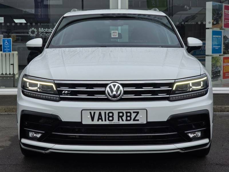 Volkswagen Tiguan 2.0 Tdi 190 4Motion R-line Dsg - 2018 18 VA18RBZ White #3