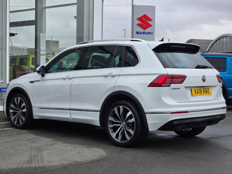 Volkswagen Tiguan 2.0 Tdi 190 4Motion R-line Dsg - 2018 18 VA18RBZ White #5