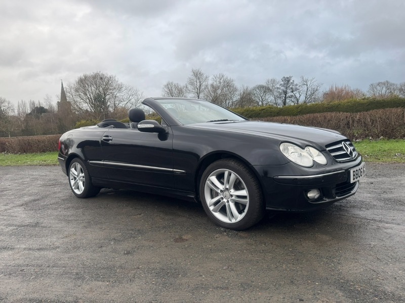 Mercedes-Benz CLK 3.5 Clk350 Avantgarde Cabriolet Black #2