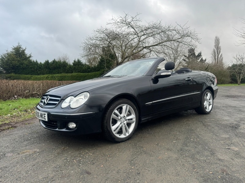 Mercedes-Benz CLK 3.5 Clk350 Avantgarde Cabriolet Black