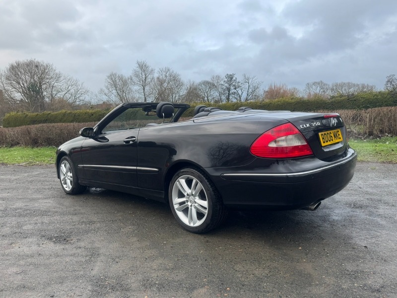 Mercedes-Benz CLK 3.5 Clk350 Avantgarde Cabriolet Black #3