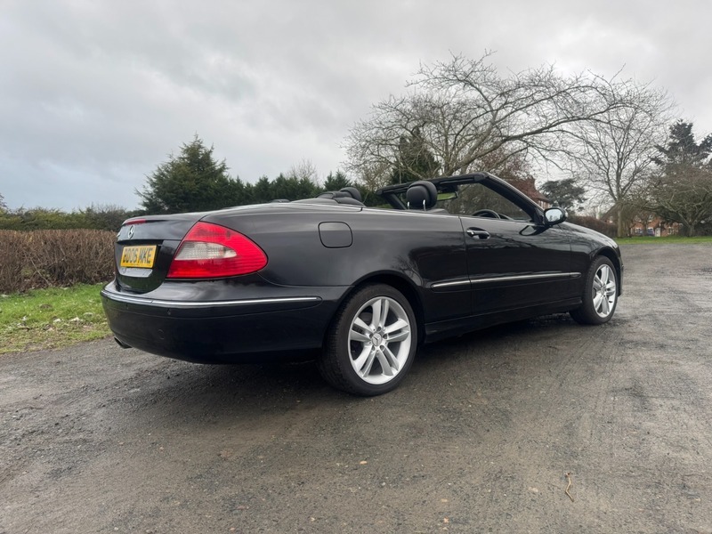 Mercedes-Benz CLK 3.5 Clk350 Avantgarde Cabriolet Black #4