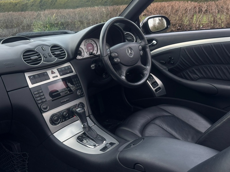 Mercedes-Benz CLK 3.5 Clk350 Avantgarde Cabriolet Black #5