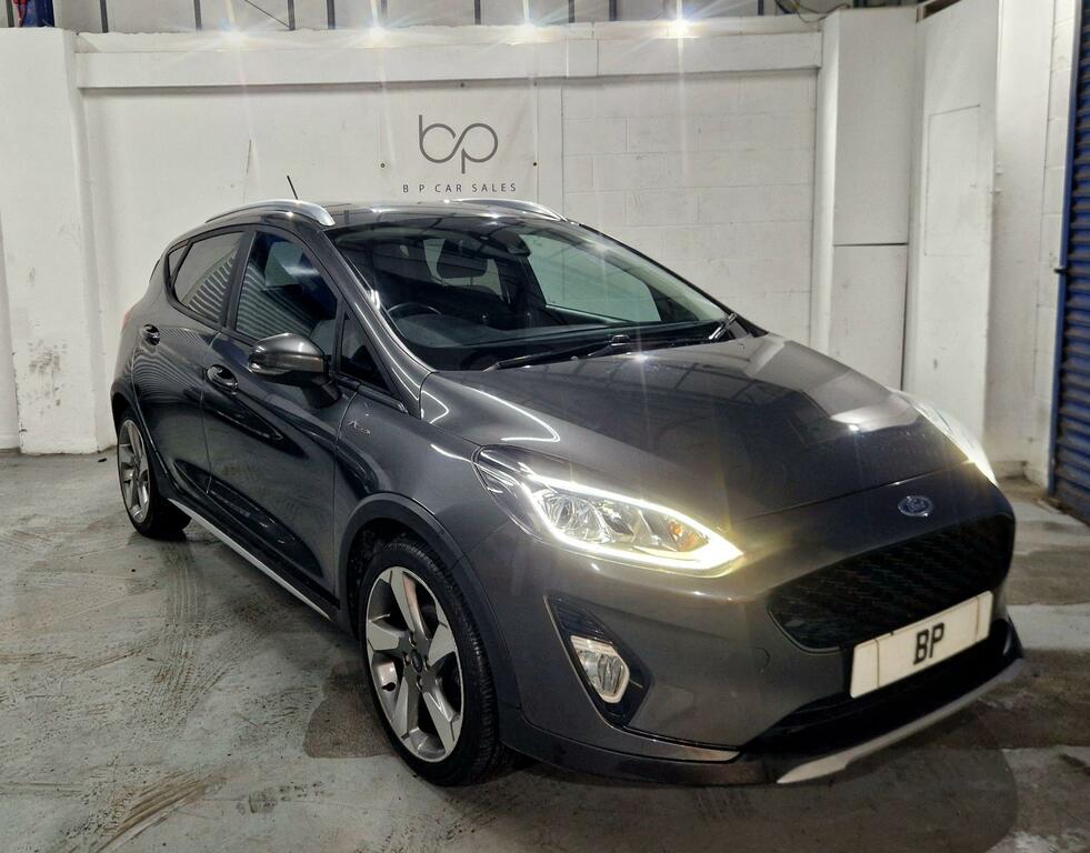 Ford Fiesta 1.0T Ecoboost Active 1 Euro 6 Ss WN19HDK Grey #3
