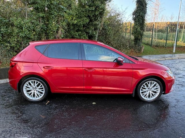 Seat Leon Tdi Se Dynamic Hatchback PGZ3026 Red #3