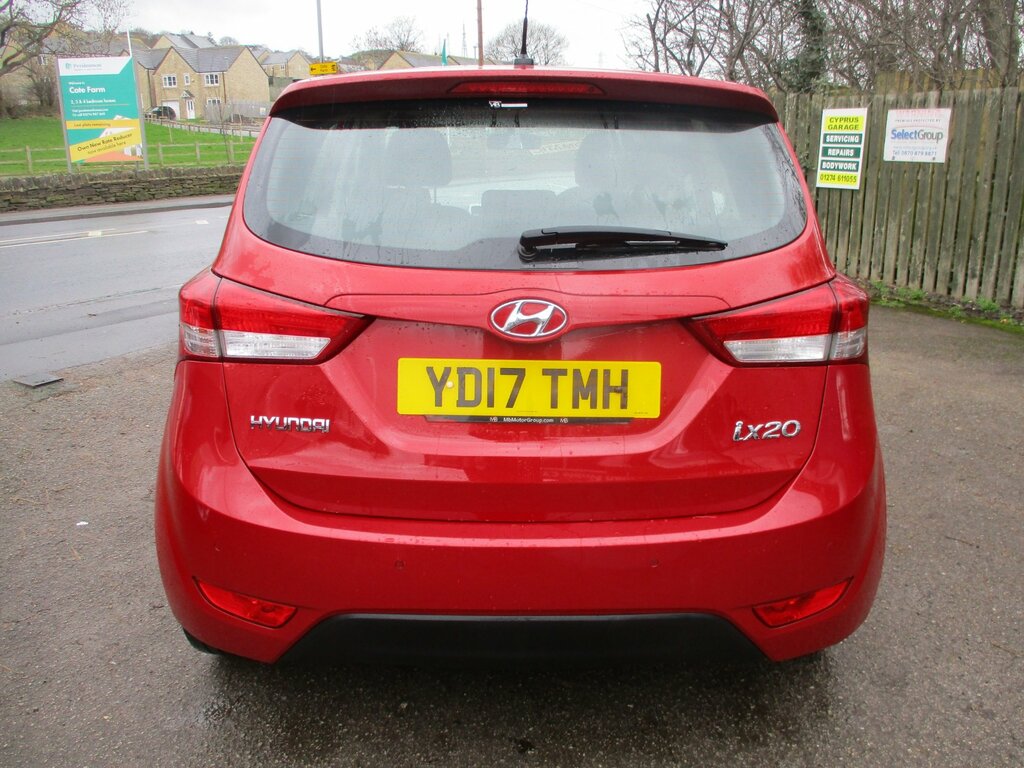 Hyundai Ix20 1.6 Se Hatchback Euro 6 125 Ps YD17TMH Red #6