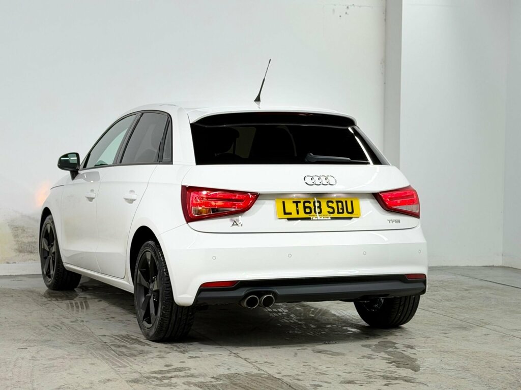 Audi A1 1.4 Tfsi Sport Sportback Euro 6 Ss Nav LT68SDU White #4