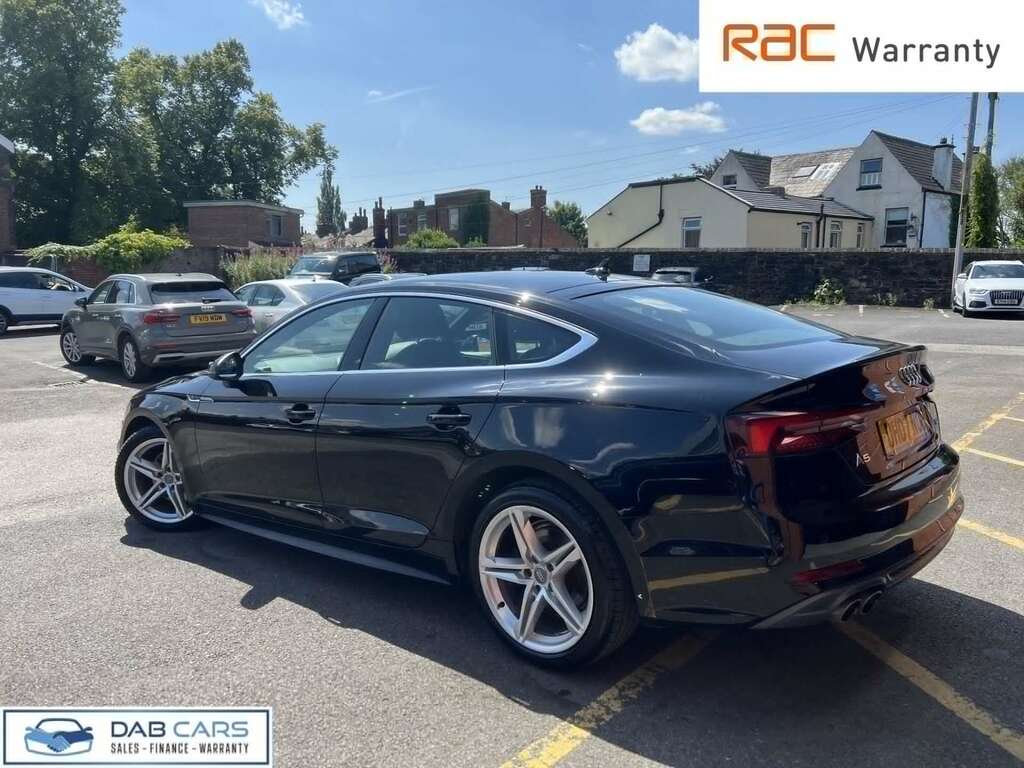 Audi A5 2.0 Tdi Ultra S Line Sportback S Tronic Euro 6 S DH07NOD Black #2