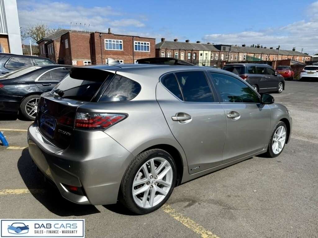 Lexus CT 1.8 200H Premier Cvt Euro 6 Ss FD17RVW Silver #5