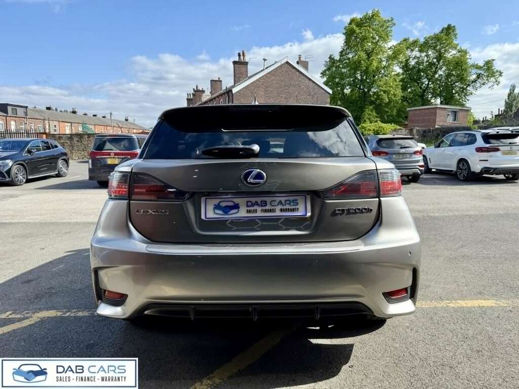 Lexus CT 1.8 200H Premier Cvt Euro 6 Ss FD17RVW Silver #4