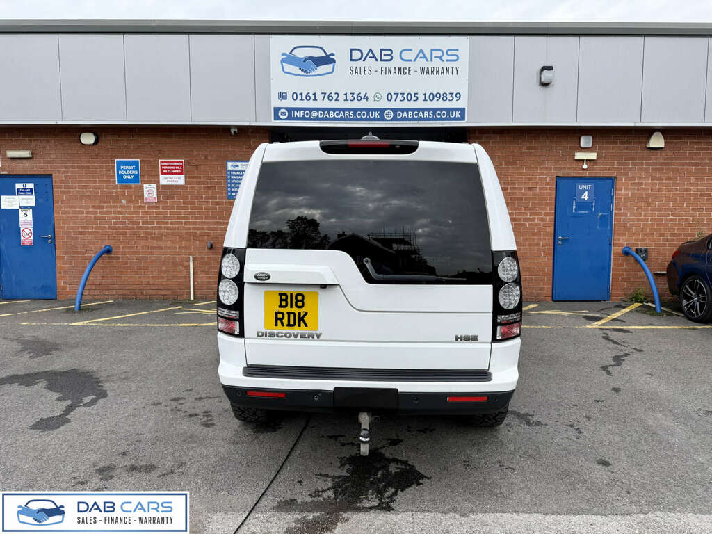 Land Rover Discovery 3.0 Discovery Hse Sdv6 4Wd White #5