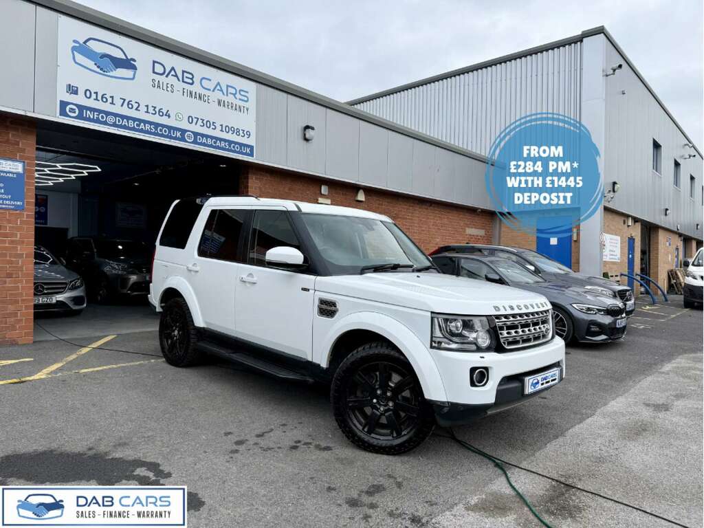 Land Rover Discovery 3.0 Discovery Hse Sdv6 4Wd White