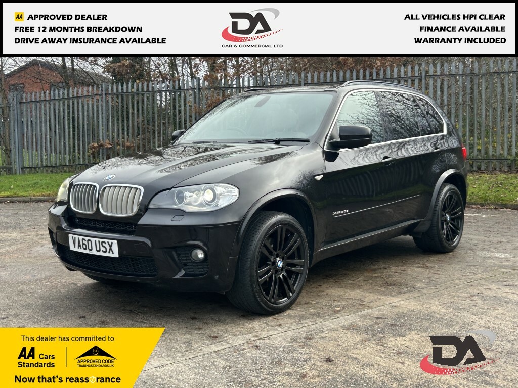 BMW X5 3.0 Xdrive40d M Sport Black