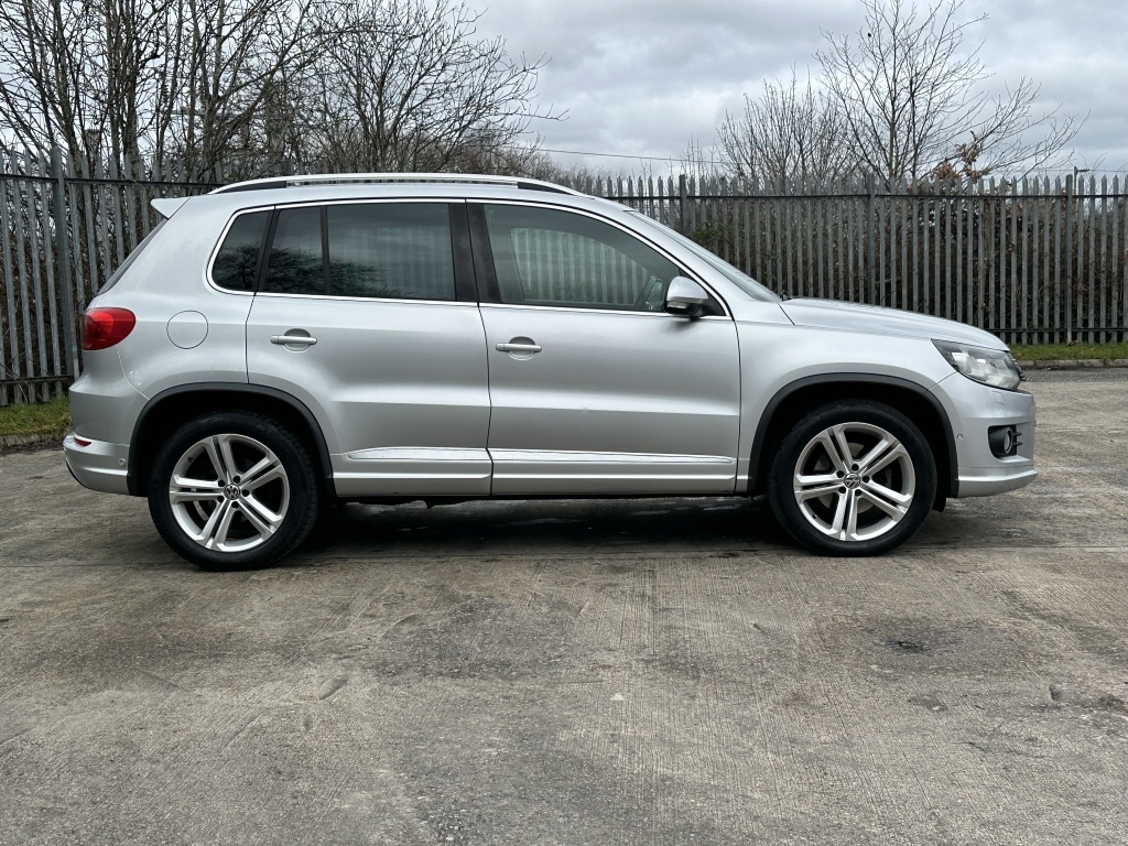 Volkswagen Tiguan 2.0 R Line Tdi Bluemotion Technology 4Motion DA63KNC Silver #4