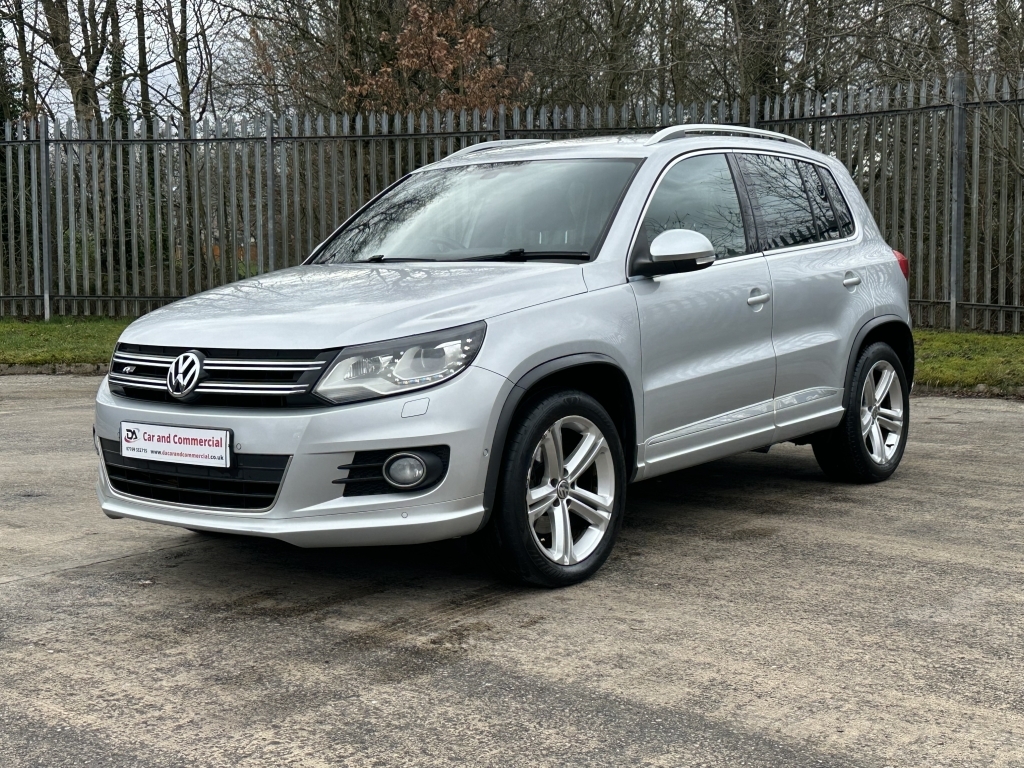 Volkswagen Tiguan 2.0 R Line Tdi Bluemotion Technology 4Motion Silver