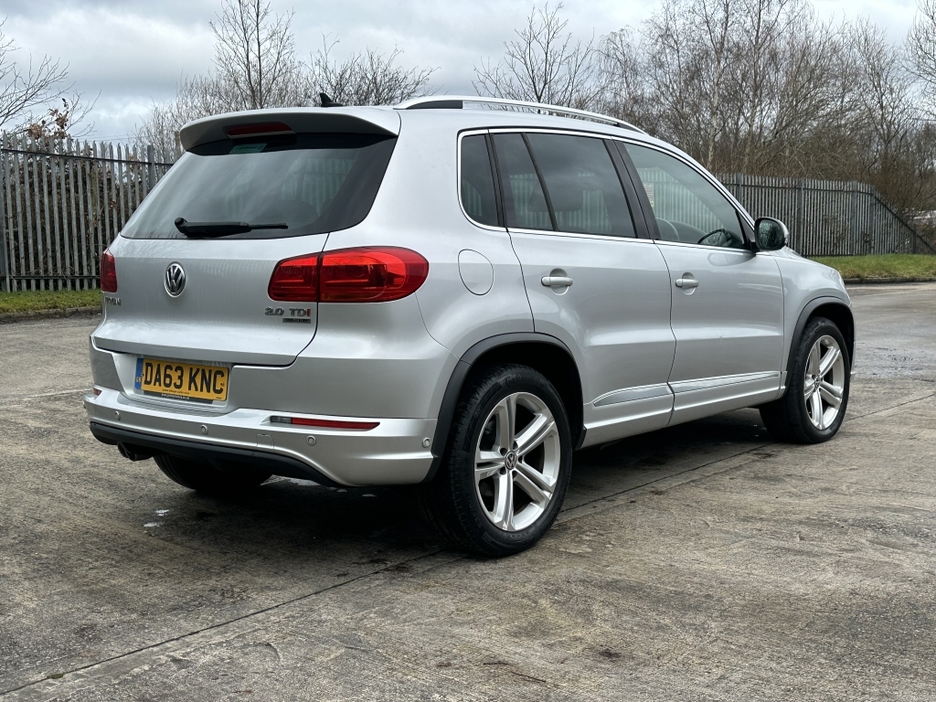 Volkswagen Tiguan 2.0 R Line Tdi Bluemotion Technology 4Motion DA63KNC Silver #5