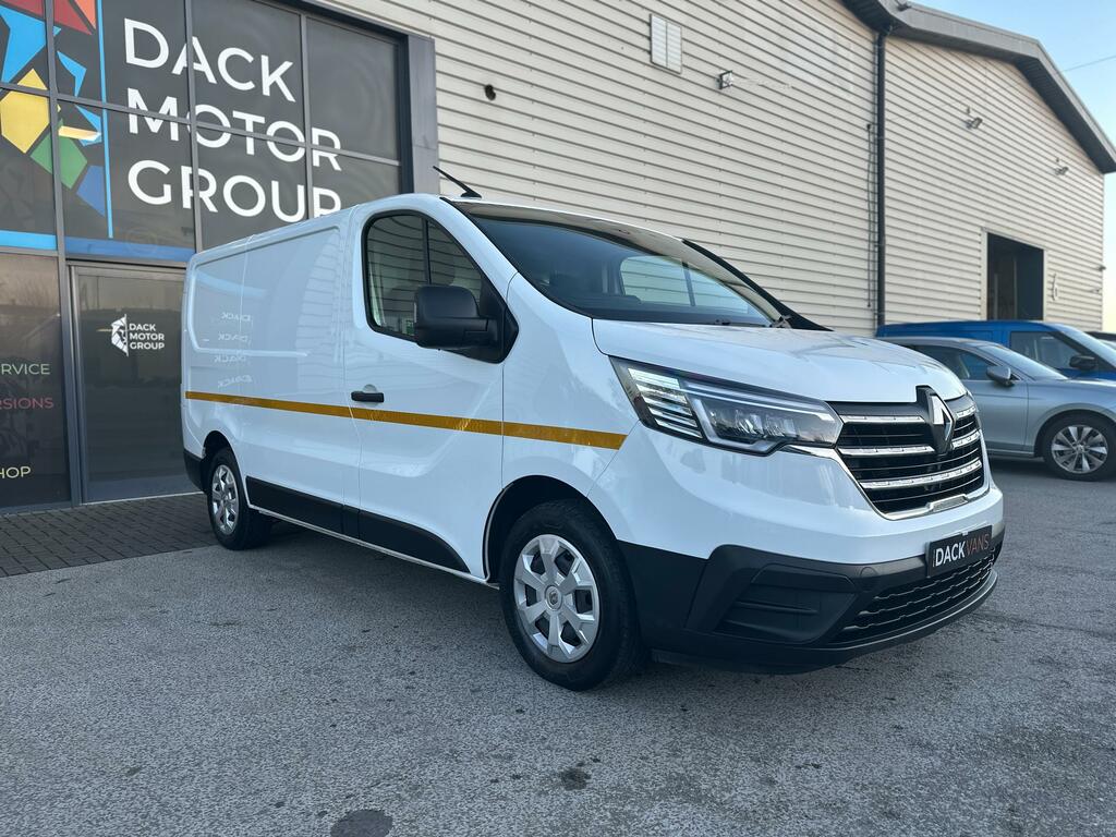 Renault Trafic Sl28 Business L1 H1 Euro 6, Air-con, Car Play Cha FE23ZRX White #4
