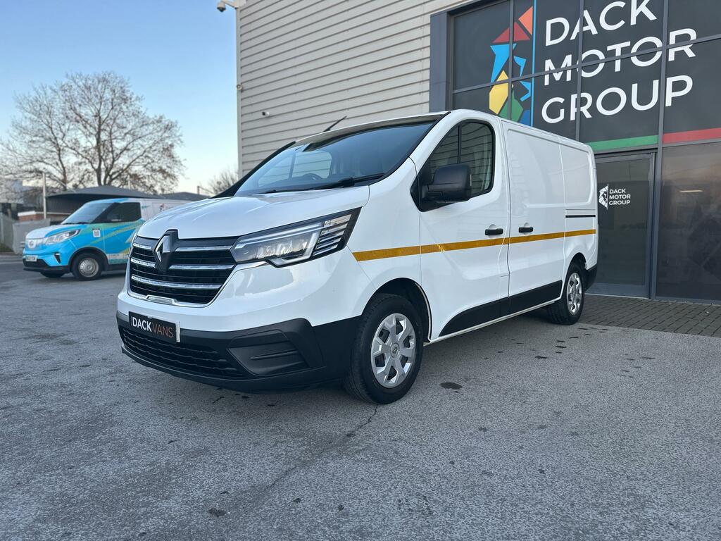 Renault Trafic Sl28 Business L1 H1 Euro 6, Air-con, Car Play Cha FE23ZRX White #6