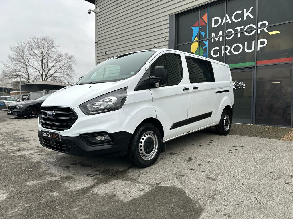 Ford Transit Custom L2h1 Fwd Crew Van 6 Seats, Air-con Service History EO72WKE White #6