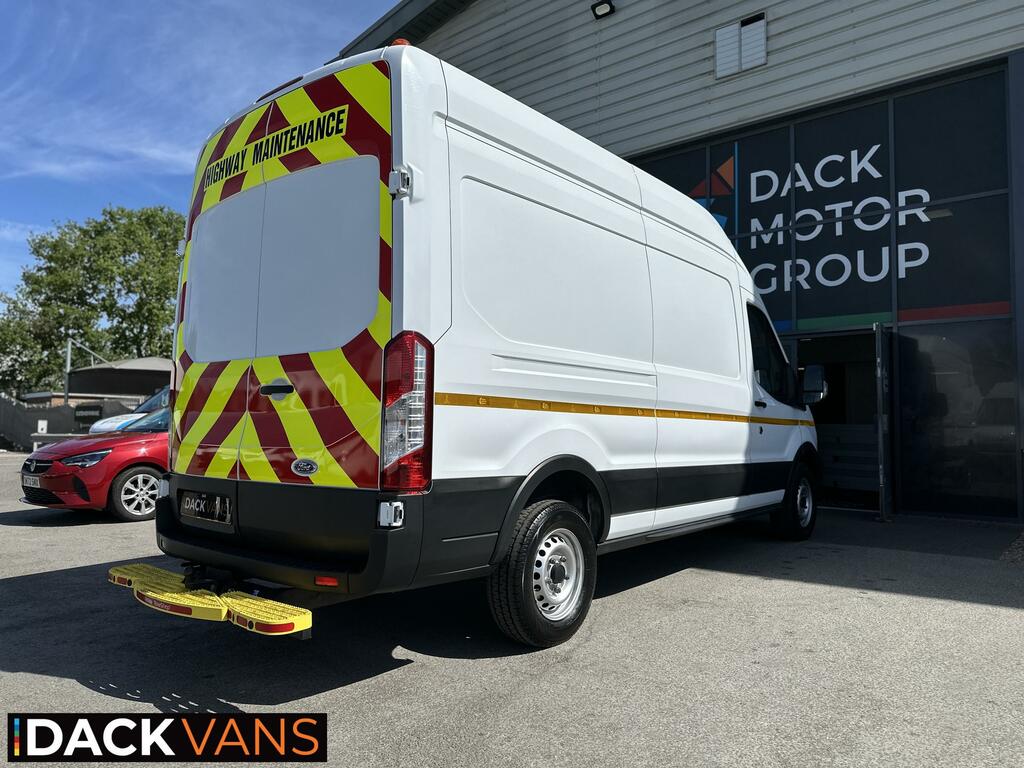 Ford Transit Custom L3h3 130Ps Rwd, Utility, Workshop, Civils, Metal R White