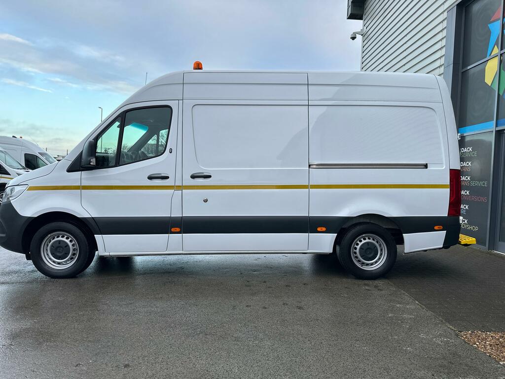 Mercedes-Benz Sprinter L2h2 Progressive Rwd,utility,civils,workshop,site ND72BOH White #4