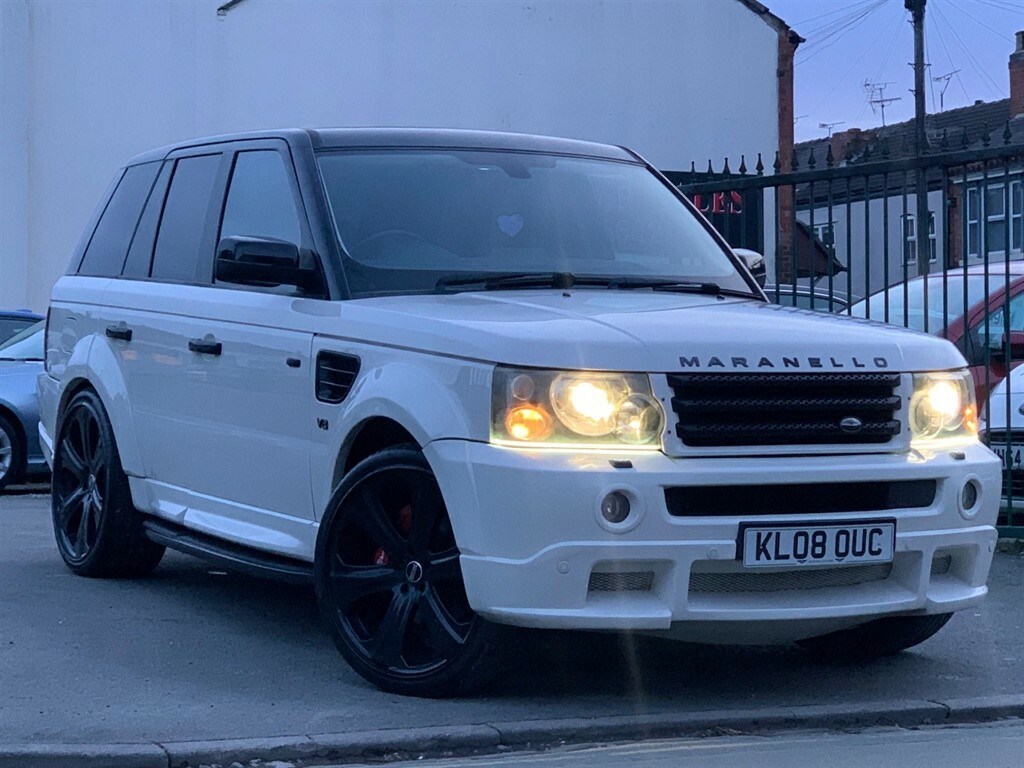 Land Rover Range Rover Sport 3.6 Td V8 Hse White #3