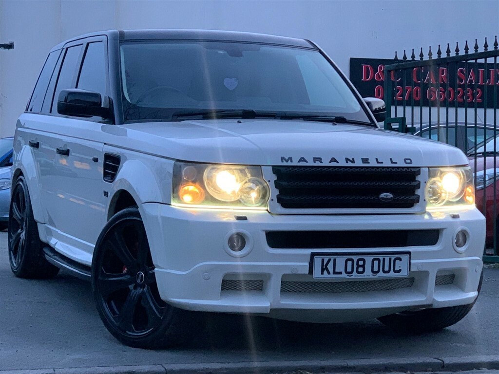 Land Rover Range Rover Sport 3.6 Td V8 Hse White #4