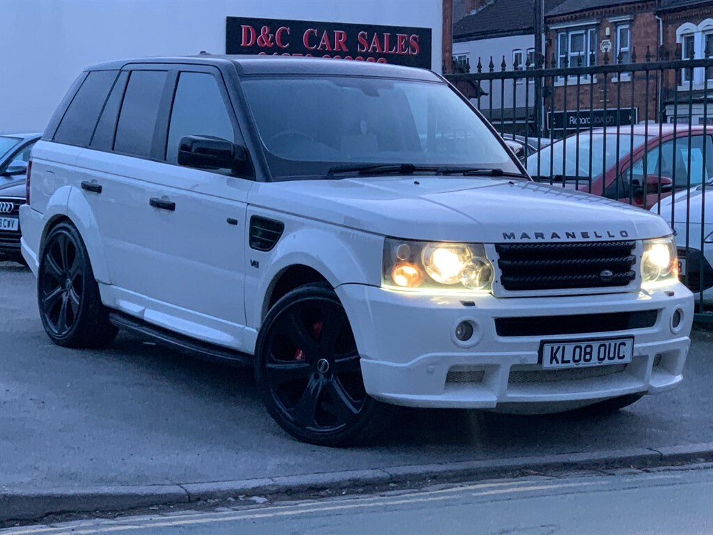 Land Rover Range Rover Sport 3.6 Td V8 Hse White #6