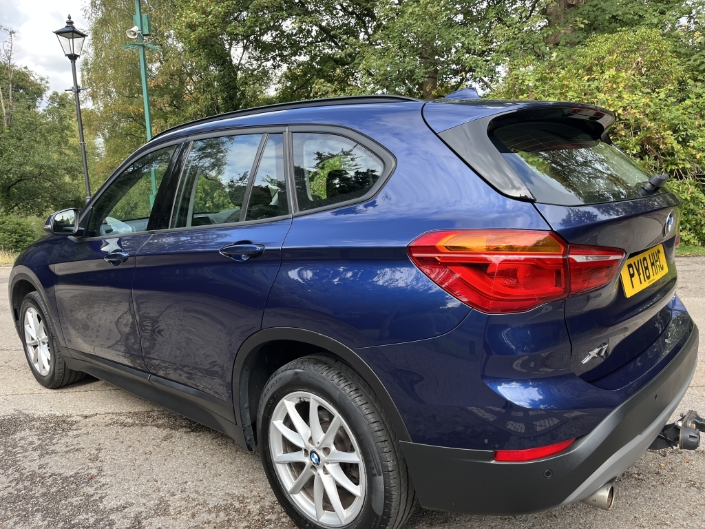 BMW X1 Estate PY18HHC Blue #3
