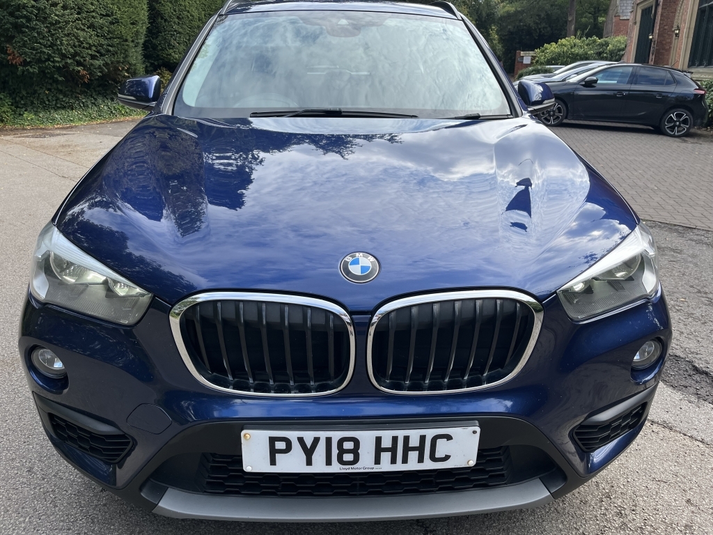 BMW X1 Estate PY18HHC Blue #4