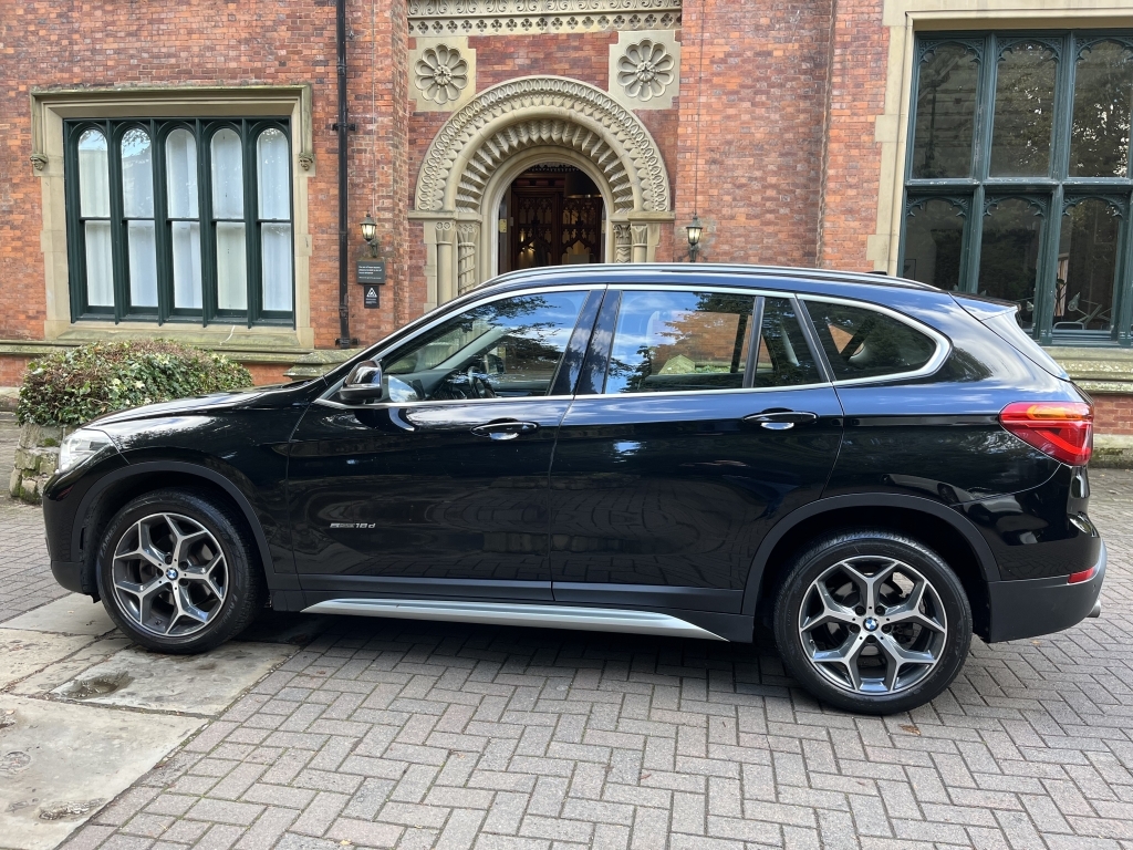 BMW X1 Estate YH67KBV Black #2