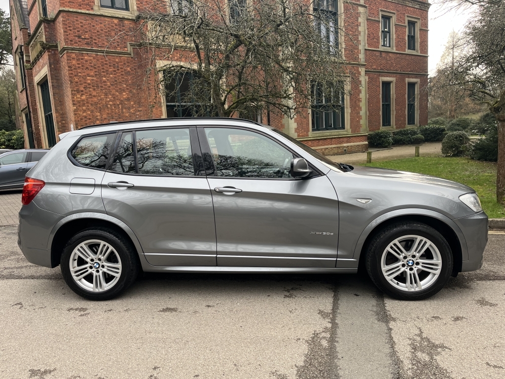 BMW X3 Estate FX63JYU Grey #3
