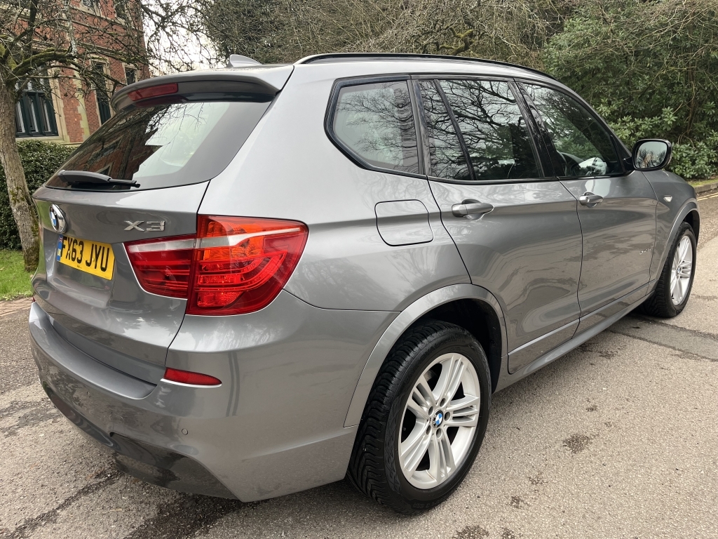 BMW X3 Estate FX63JYU Grey #2