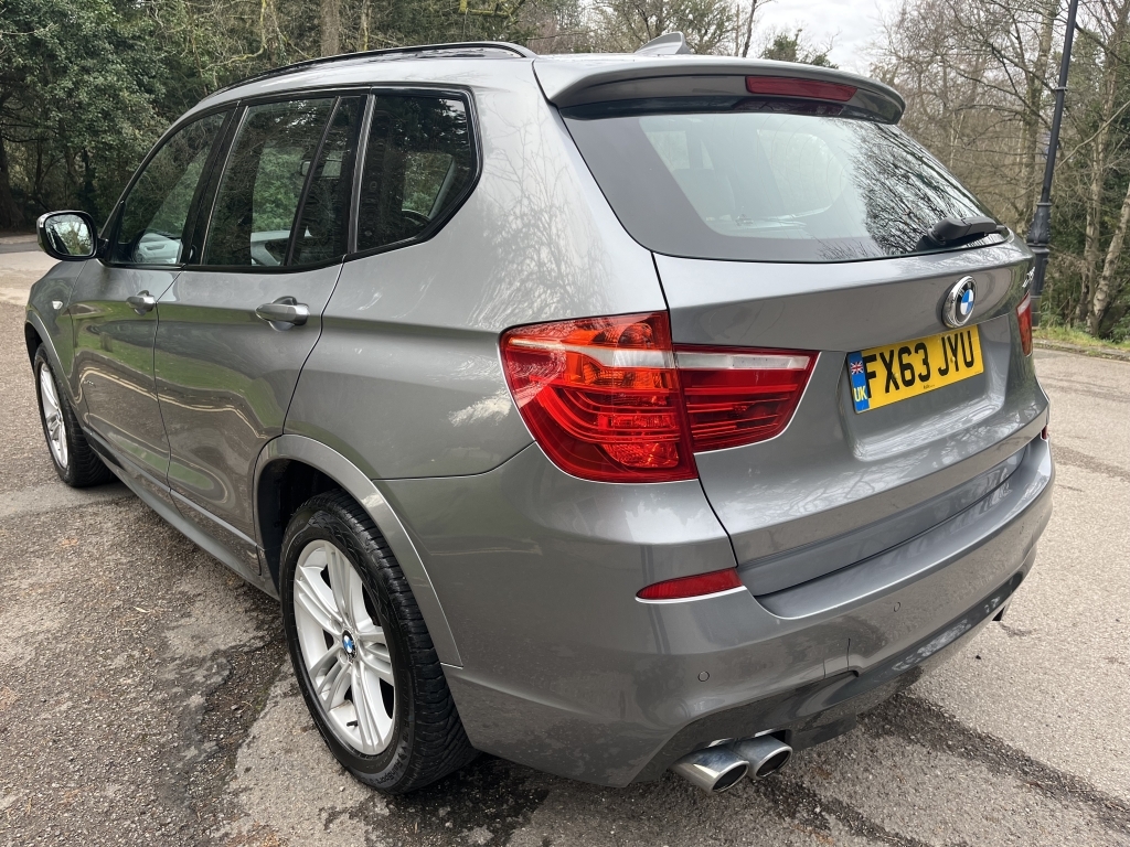 BMW X3 Estate FX63JYU Grey #5