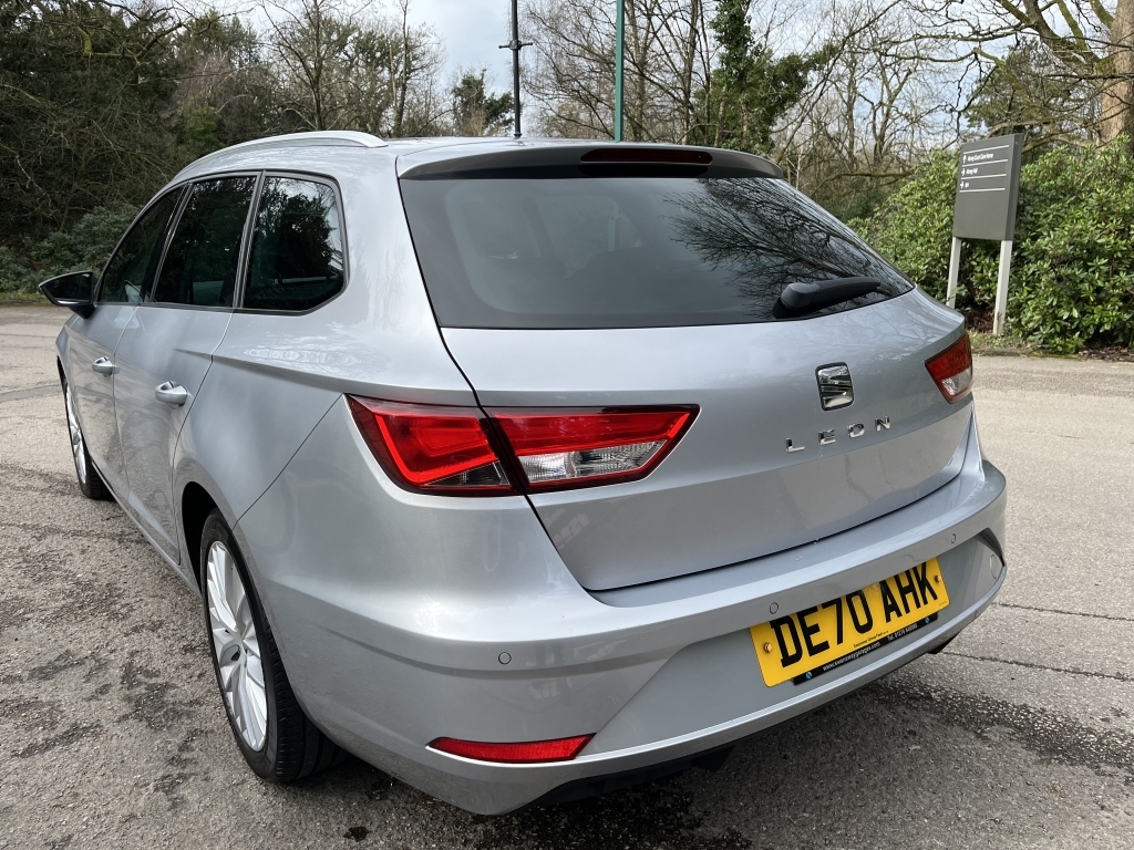 Seat Leon Estate DE70AHK Silver #6