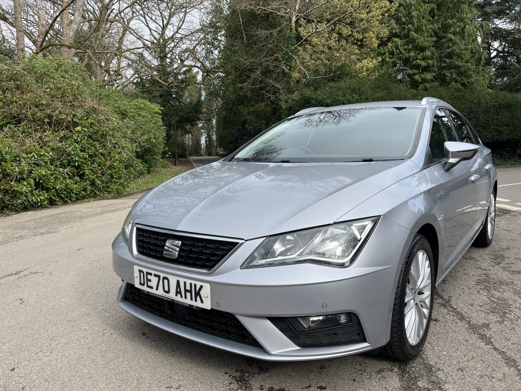 Seat Leon Estate DE70AHK Silver #5